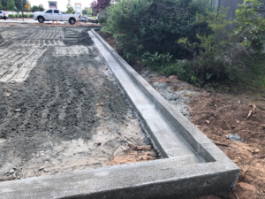 commercial concrete curb in moore sc